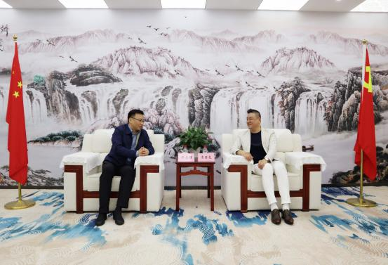 合肥新站高新區黨工委委員、管委會副主任安志強到訪索威爾科技公司總部—聯合企業集團